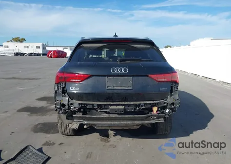 2022 Audi Q3 Premium Plus 45 Tfsi S Line Quattro Tiptronic from USA, damaged, VIN WA1EECF39N1020964